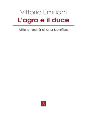 cover image of L'agro e il duce